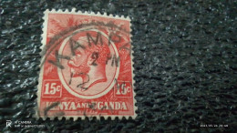 KENYA-UGANDA-1922   15C    UNUSED - Kenya & Uganda