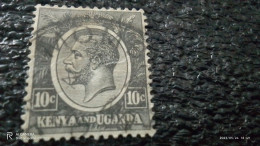 KENYA-UGANDA-1927   10C    USED - Kenya & Uganda