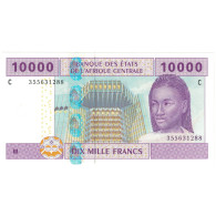 Billet, États De L'Afrique Centrale, 10,000 Francs, 2002, KM:110T, SUP+ - Gabon