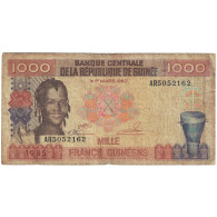 Billet, Guinée, 1000 Francs, 1985, KM:32a, B+ - Guinée