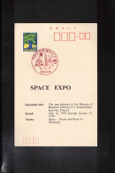 Japan 1979 SPACE EXPO Interesting Postcard - Asien