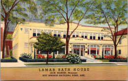 Arkansas Hot Springs Lamas Bath House Curteich - Hot Springs