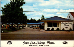 Canada Nova Scotia Shelburne Cape Cod Colony Motel - Altri & Non Classificati