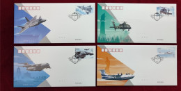 China FDC,2021-6 China Aircraft [III] Stamp Collection Corporation First Day Cover - 2020-…