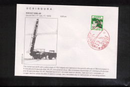 Japan 1979 Uchinauro Rocket K-9M-65 Interesting Cover - Lettres & Documents