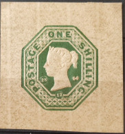 GROSSBRITANNIEN GRANDE BRETAGNE GB 1847-55 VICTORIA EMBOSSED SUFFOLK TELEGRAPH FORM STATIONERY 1 MNH SG 54 MI 7 YT SC 5A - Ungebraucht