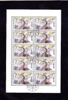 Bloc 10 Timbres Europa 1995 Oblitéré YT 188 / Sheet Europa 1995 Used Mi 226 - Used Stamps