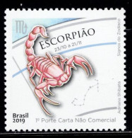 CU0214 Brazil 2020 Zodiac Scorpio 1V MNH - Neufs