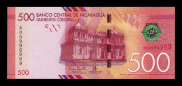 Nicaragua 500 Córdobas Catedral De León 2014 Pick 214 Sc Unc - Nicaragua