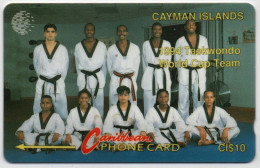 Cayman Islands - Taekwondo Team - 9CCIA (bright Card) - Iles Cayman