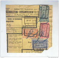 1 Fragment De ColisTimbres CdF - Cachets De Gare PONDROME 1935 (Localité D'un Bureau RELAIS) --  B2/094 - Altri & Non Classificati