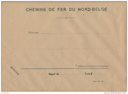 Ligne Privée NORD BELGE - Enveloppe Brune Grand Format SERVICE Neuve - Mod.930   --  UU009 - Nord Belge