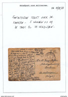 807/29 - TAXATION Sur Poste Militaire -  Carte-Vue Postes Militaires 1 1925 - Texte Remarquable Sur Les 5 Mots Minimum - Brieven En Documenten