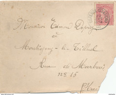 824/28 - Enveloppe + Contenu D' Un Soldat Torpilleur Du Génie à OSTENDE 1905 - Originaire De MONTIGNY Le TILLEUL - Brieven En Documenten