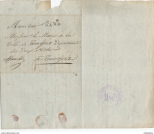 DDW 540 -- Lettre Précurseur De LOKEREN Via P. P. GAND 1814 Vers TURNHOUT ( Cachet De La Ville Au Verso ) - 1814-1815 (General Gov. Belgium)