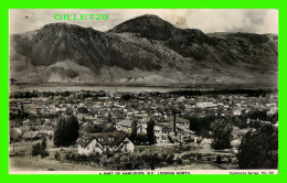 KAMLOOPS, BC - A PART OF THE CITY LOOKING NORTH - REAL PHOTOGRAPH - J. FRED SPALDING - - Kamloops