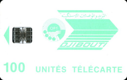 BOX : DJI-19 100 Green Logo 100 ISO (ctrl 8 Digits) ( Batch: 00025642) USED - Djibouti