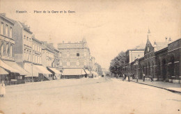 BELGIQUE - HASSELT - Place De La Gare Et La Gare - Carte Postale Ancienne - Hasselt