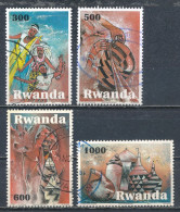 °°° RWANDA - Y&T N°1341/44 - 2010 °°° - Used Stamps