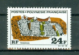 POLYNESIE - N°76 Oblitéré. Grands édifices. - Gebruikt