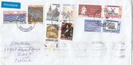 GOOD DENMARK Postal Cover To ESTONIA 2022 - Good Stamped - Cartas & Documentos