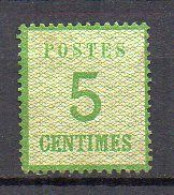 Norddeutscher Postbezirk 1870 - Bes. Frankreich Mi 4 II - (*) - Mint No Gum (2ZK12) - Postfris