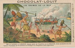 De Langle ( Quemper Guézennec ) Et Lamanon( Né Salon Provence ) La Perouse Expedition Killing By Natives  Maouna - Samoa