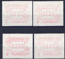 Norwegen 1986 - ATM, Nr. 3, Postfrisch ** / MNH - Timbres De Distributeurs [ATM]