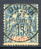 Réf 64 < -- BENIN < Yvert N° 34 Beau Cachet OUIDAH  Dahomey 27 Avril 1898 Ø Oblitéré Ø Used - Gebruikt