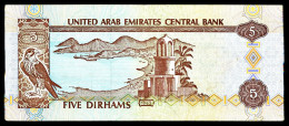 A8 EMIIRATS ARABES UNIS   BILLETS DU MONDE   BANKNOTES  5 DIRHAMS 1993 - Emirats Arabes Unis