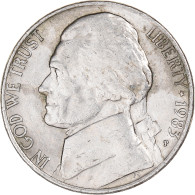 Monnaie, États-Unis, 5 Cents, 1983 - 1938-…: Jefferson