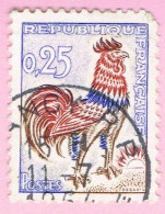France, N° 1331 Obl. - Type Coq De Decaris - 1962-1965 Coq De Decaris