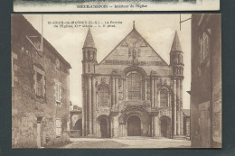 Saint Jouin De Marnes Le Porche De L Eglise - MACA4671 - Saint Jouin De Marnes