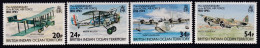 BIOT 1993 RAF Anniv Sc 136-39 Mint Never Hinged - British Indian Ocean Territory (BIOT)