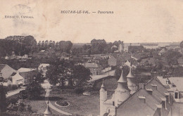 CP HOUTAIN LE VAL Panorama Ed. Cardonaa Circulé En 1908 - Genappe