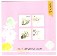 Macau/Macao 2023 Zodiac/Year Of Rabbit Stamp Booklet MNH - Carnets