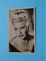 GINGER ROGERS ( See / Voir Scans ) Edit.Fotoprim / De Beukelaer - A 41 / WB ! - Fotos