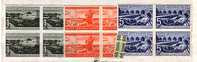 1941 PAR EXPRES SERIE COMPLETE Yvert (expes) 21/23 3v.- MNH  Blocs De Quatre Bulgaria/ Bulgarie - Express Stamps