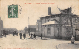 61-GACE- LA POSTE ET LE FAUBOURG DES CHAMPS - Gace