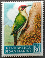 SAINT MARIN  / YT 487 / FAUNE - OISEAU - PIVERT / NEUF ** / MNH - Climbing Birds