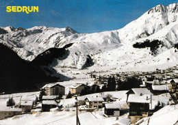 CH - GR -Sedrun, Le Bourg De Sedrun Sur La Commune De Tujetsch.- Circulée Pour Grasse Alpes-Maritimes (06) Le 29/12/1986 - Tujetsch