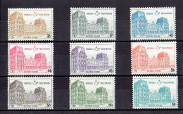 BELGIQUE - COLIS POSTAUX - SERIE N°406/414 XX MNH LUXE - Ungebraucht