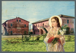 °°° Cartolina - Ferriere Latina Casa Del Martirio Di S. Maria Goretti Viaggiata °°° - Guidonia Montecelio
