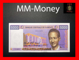 DJIBOUTI  5.000  5000 Francs  2021  P. 44  "new Signature A. O. Ali"    UNC   [MM-Money] - Gibuti