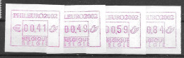 Belgium 2002 Mnh ** Min 8 Euros - 2000-2019