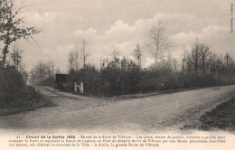 Circuit De La Sarthe - Vibraye - Entrée De La Forêt - La Grande Route - Course Automobile - Vibraye