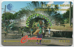 St. Kitts & Nevis - Carnival At Christmas - 16CSKA (Error Card) - Saint Kitts & Nevis