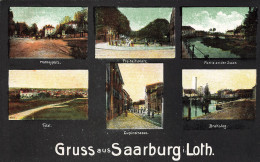 Sarrebourg * Souvenir Gruss Aus * Cpa 6 Vues  - Sarrebourg