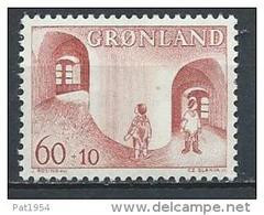 Groënland 1968 N°60 Neuf Surtaxe Pour L'enfance - Ungebraucht