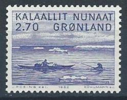 Groënland 1982 N°124 Neuf Peinture De Jacob Danielsen - Neufs